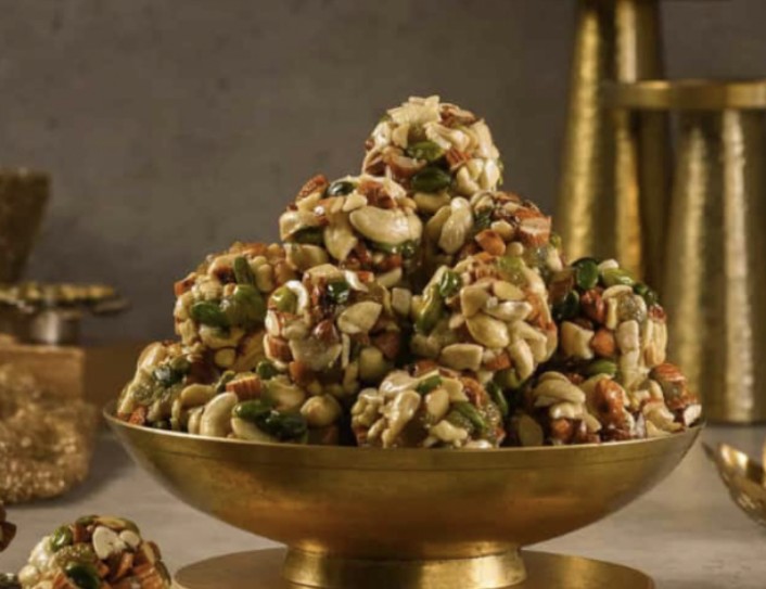 Dry fruit laddu